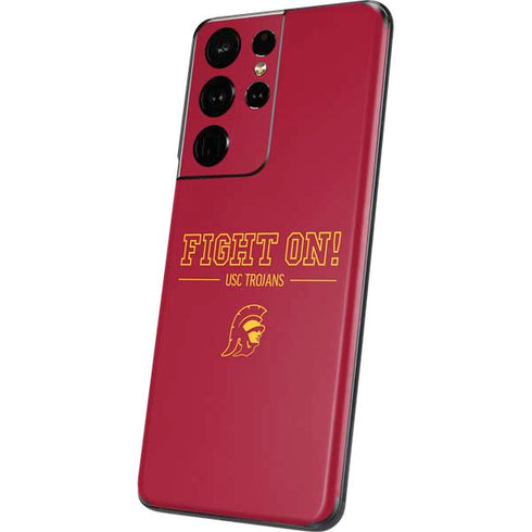 University of Southern California Fight On Galaxy S21 Ultra 5G Skin